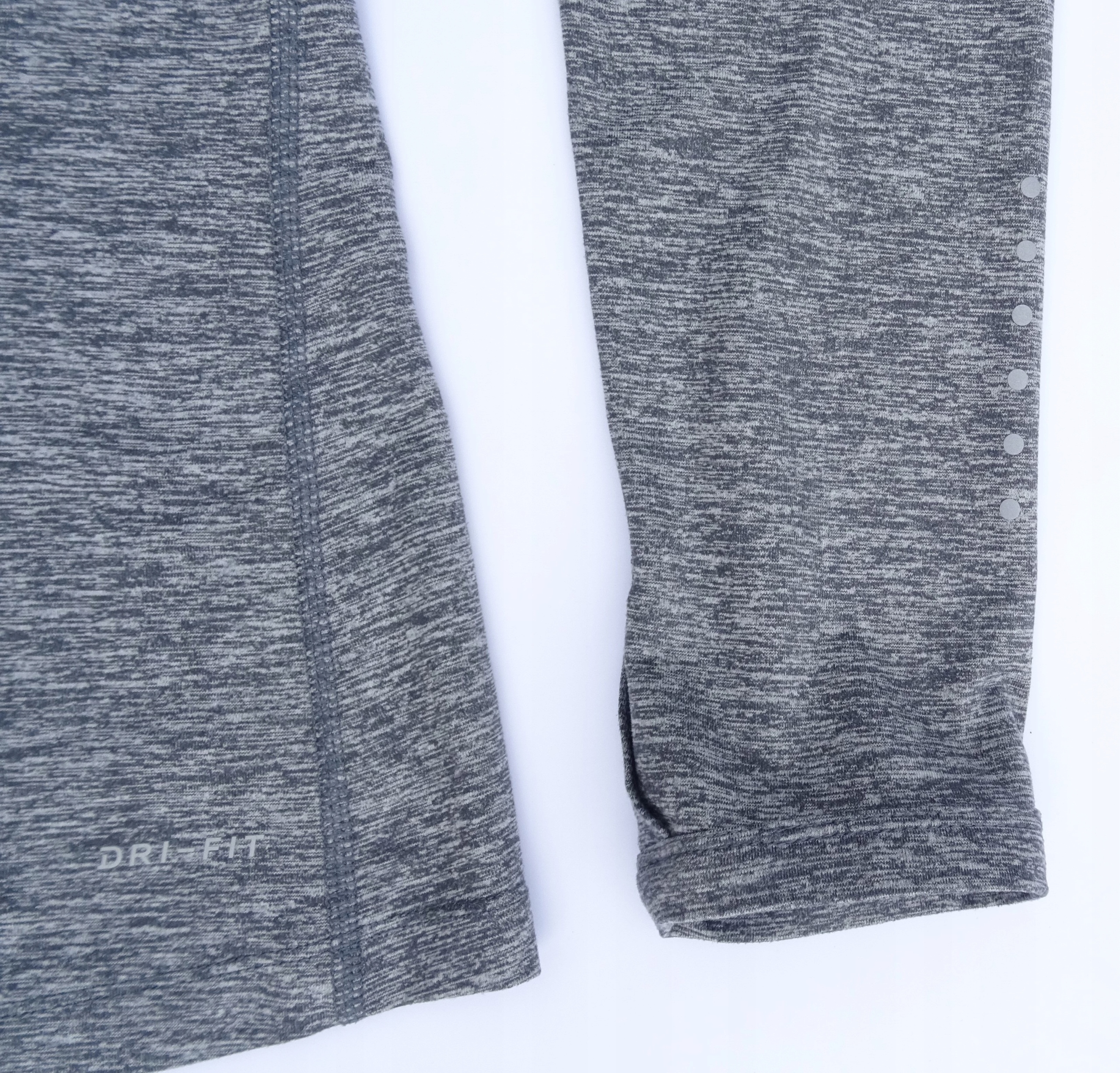 NIKE Runing bluza szara Dri-Fit - profesjonalna treningowa Rozmiar L