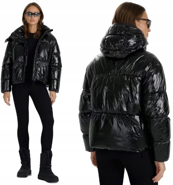 4F Dámská Zimní Bunda Péřová prošívaná teplá TDJAF0716 > XL