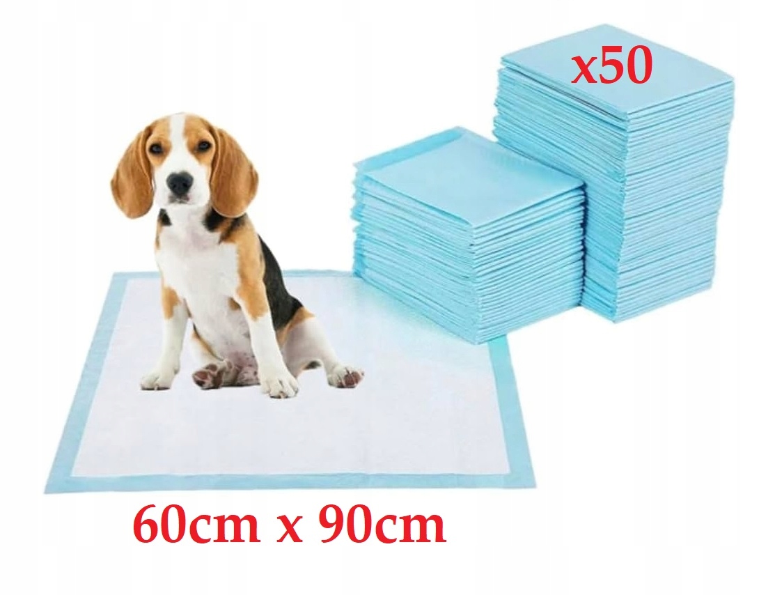 Absorpční Hygienické Podložky Pro Psa Kočku Na 60x90 50 Ks.