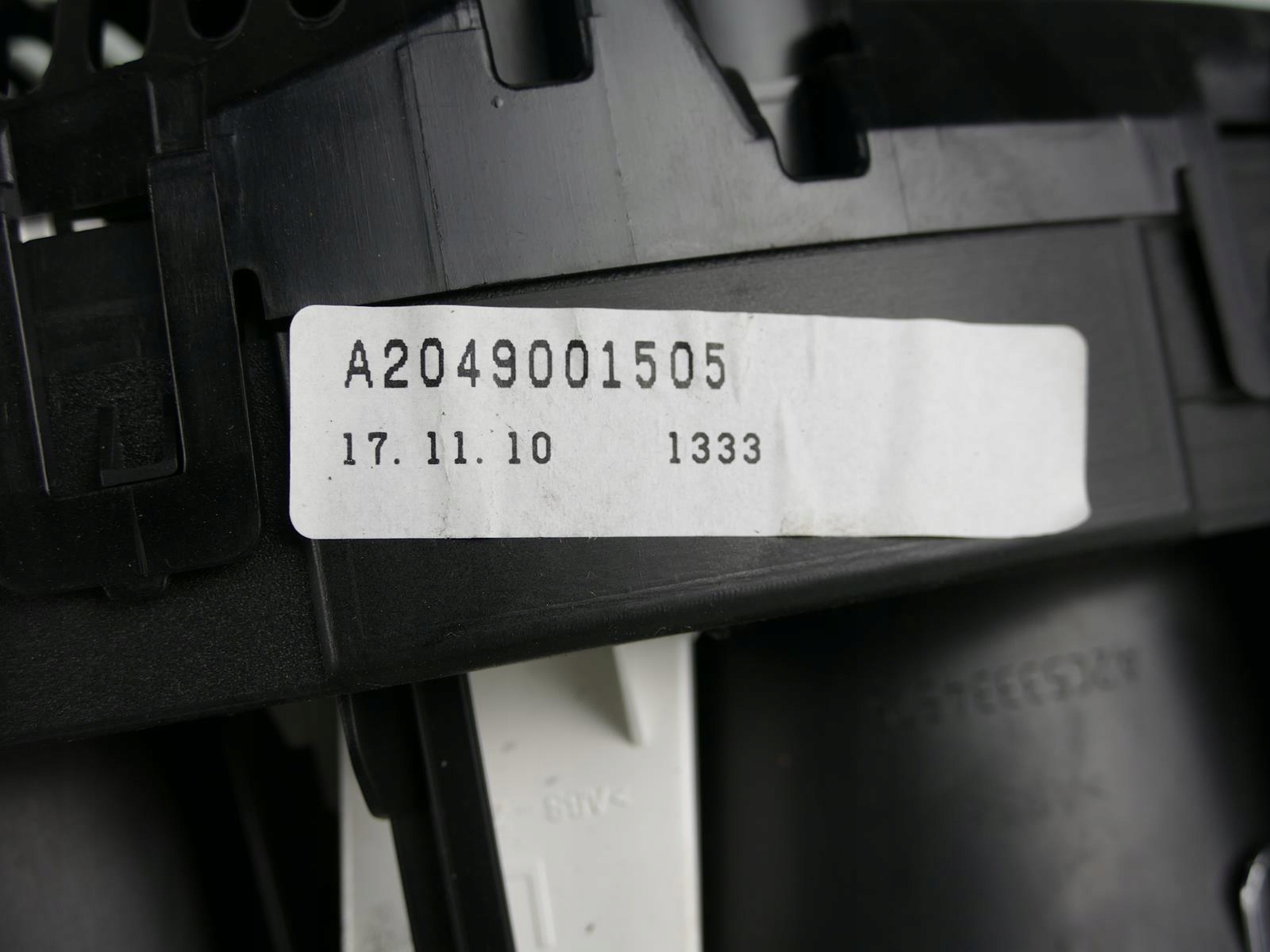 MERCEDES W204 1.8 CGI dials dials UK A2049001505