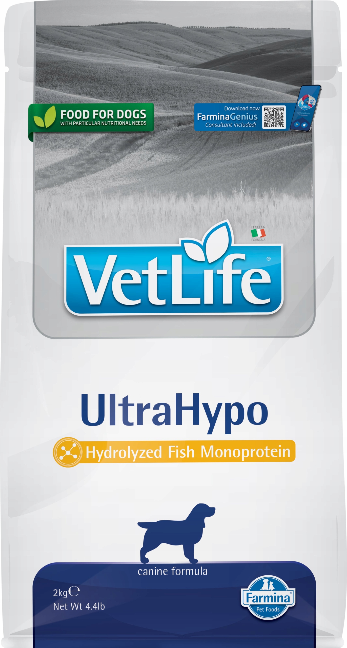 Farmina Vet Life Ultrahypo 2kg hipoalergiczna pies