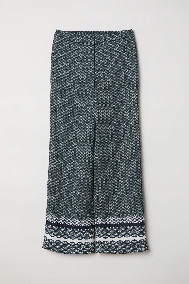 H&M spodnie 36 S Wzorzyste spodnie