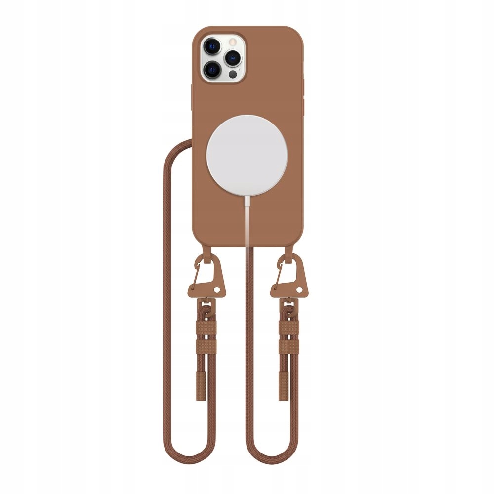 Tech- Protect Magnecklace MagSafe iPhone 12 12 Pro Chocolate Brown Tech-