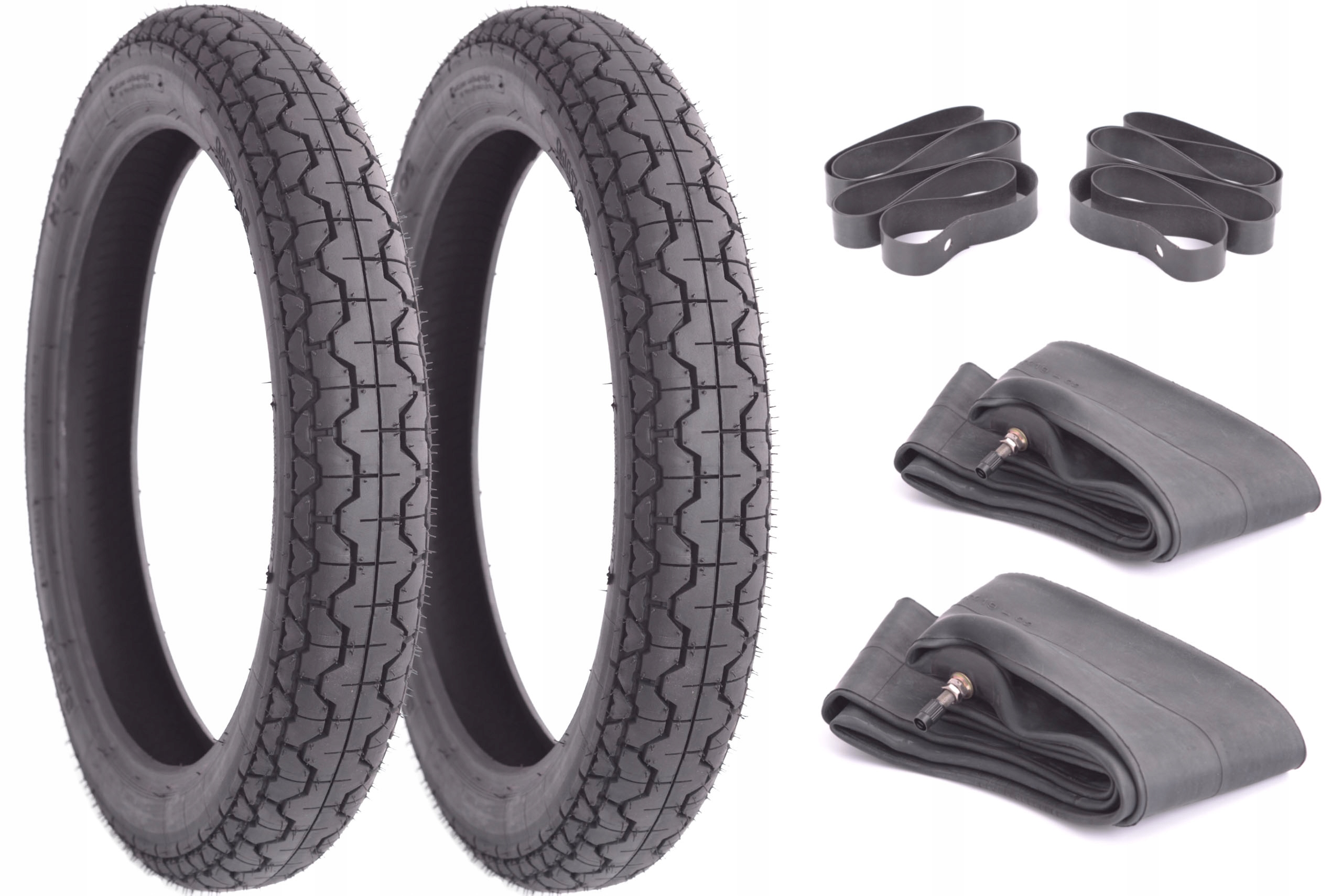 2X OPONA MITAS H06 18 X 4.00 + DĘTKA + FARTUCH