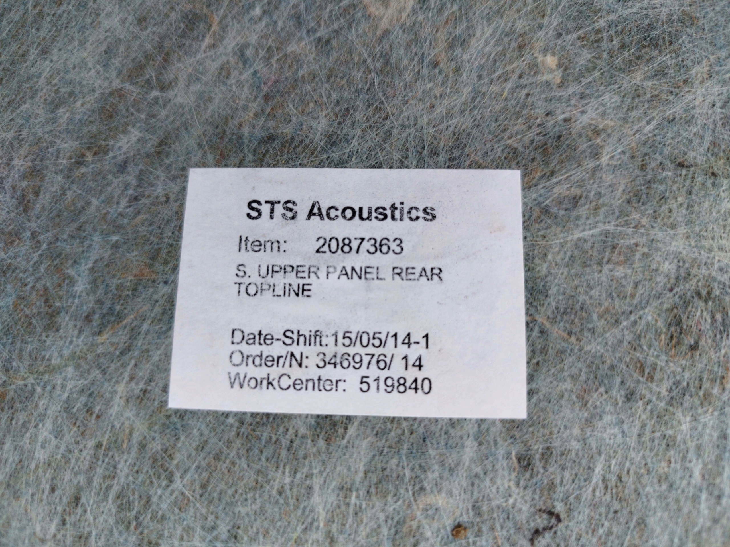 TAPICERKA GÓRNA SCANIA TOPLINE Typ samochodu Samochody ciężarowe