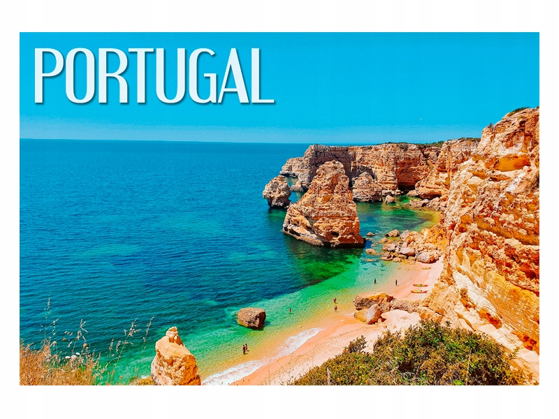 

Portugalia Algarve Plaża Magnes na lodówkę