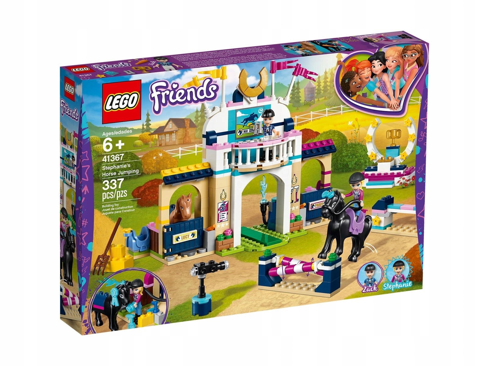 Lego Friends 41367 Skok přes překážky Stephanie Nové