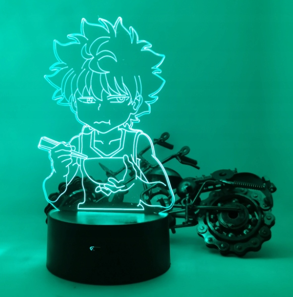 Lampka 3D LED Hunter x Hunter Killua 16 kolorów Marka inna marka