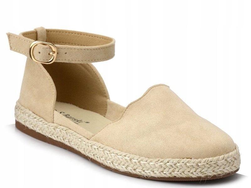 

Espadryle damskie S.barski RS-12 beżowe 37