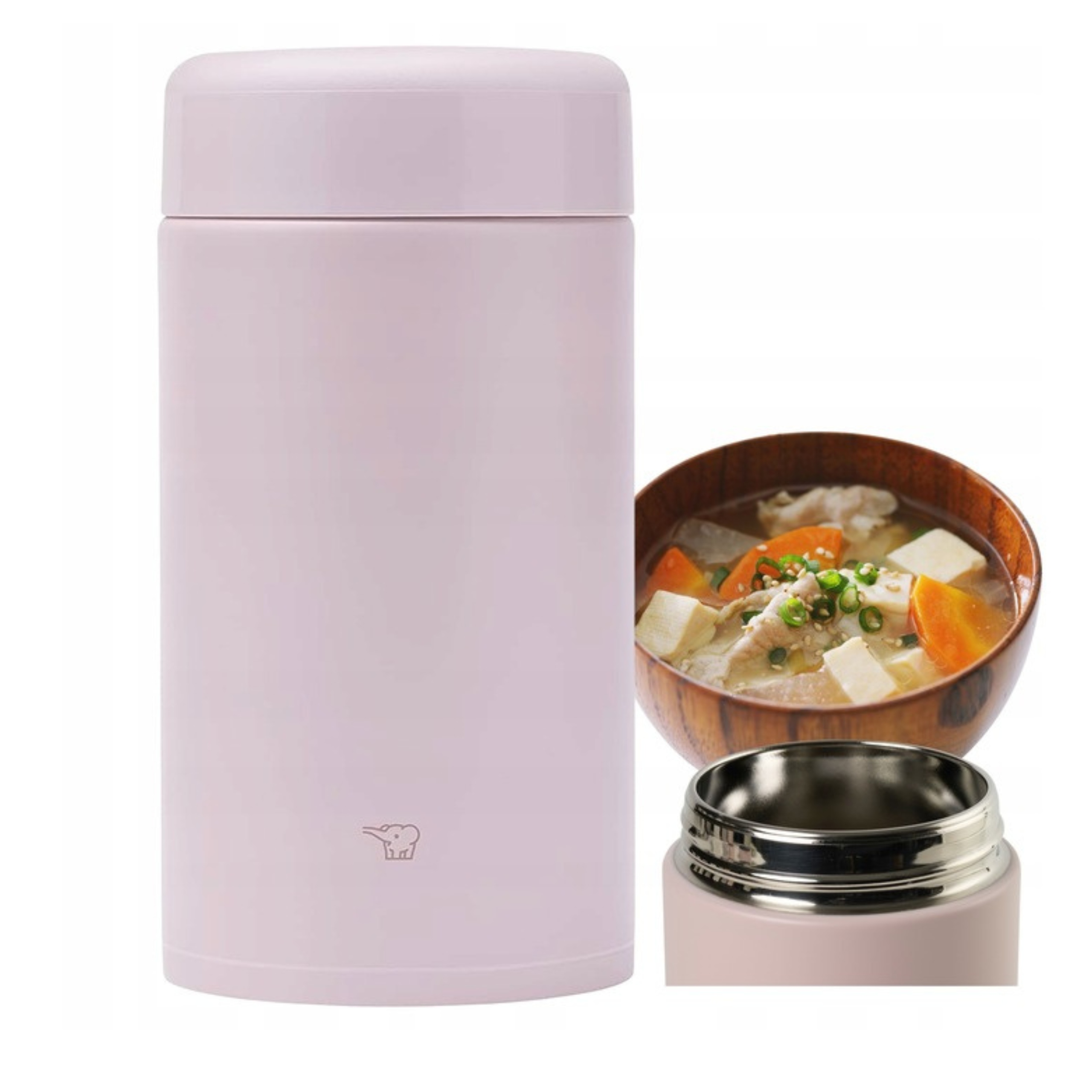 Obedový termobox Zojirushi SW-KA75H-HL Kontajner Lunch Box 750 ml Ružový