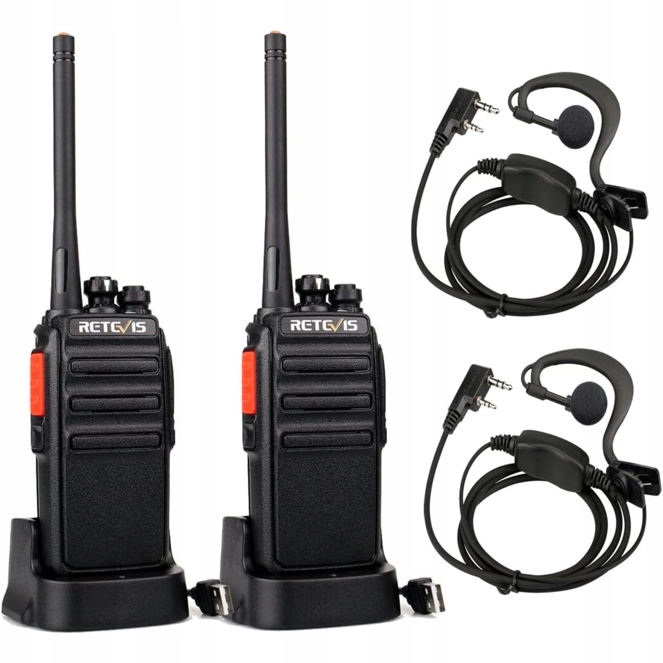 Krótkofalówka Walkie Talkie profesjonalne 2 szt. Retevis RT24