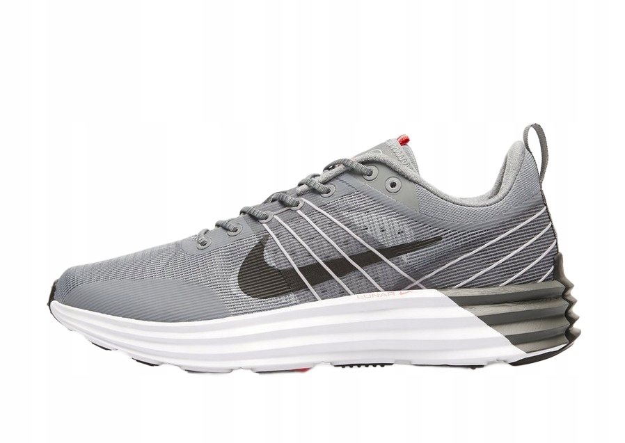 Nike Lunar Roam Šedé Sportovní Pánské Boty Se Síťkou 39 U2A