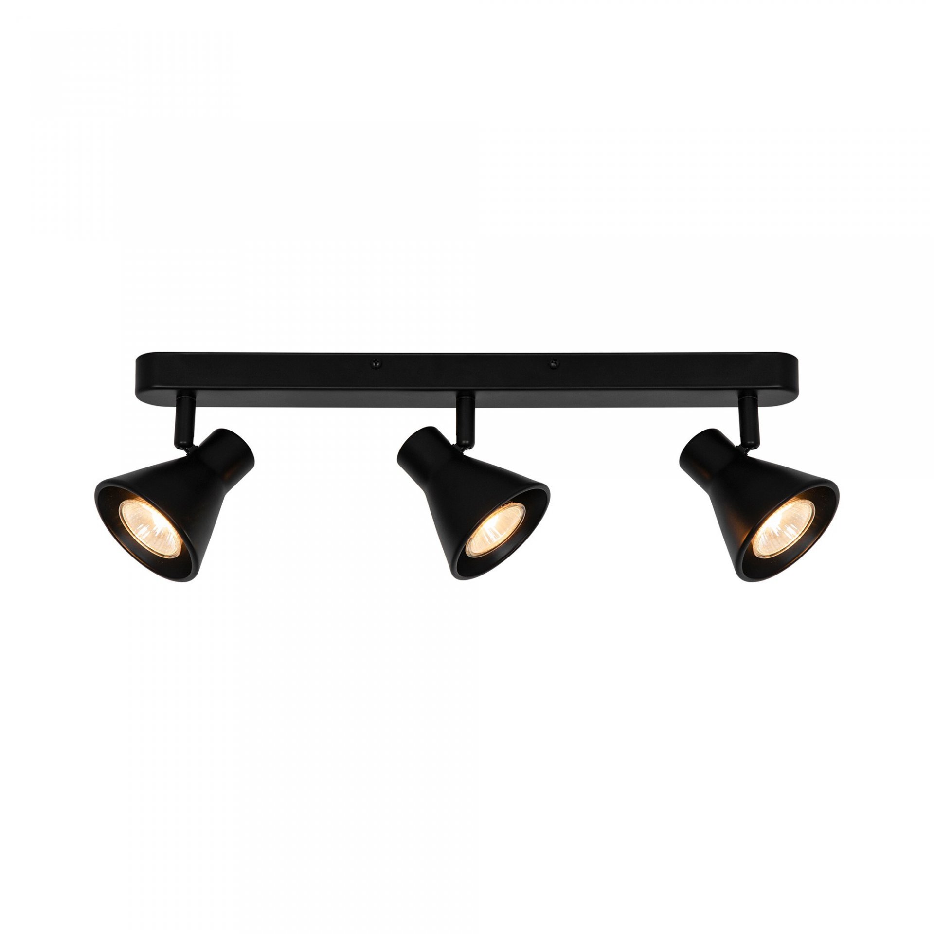 Lampa Reflektor Spot Led Halogénová Čierna 3 zdroje GU10 Nordlux nad stôl