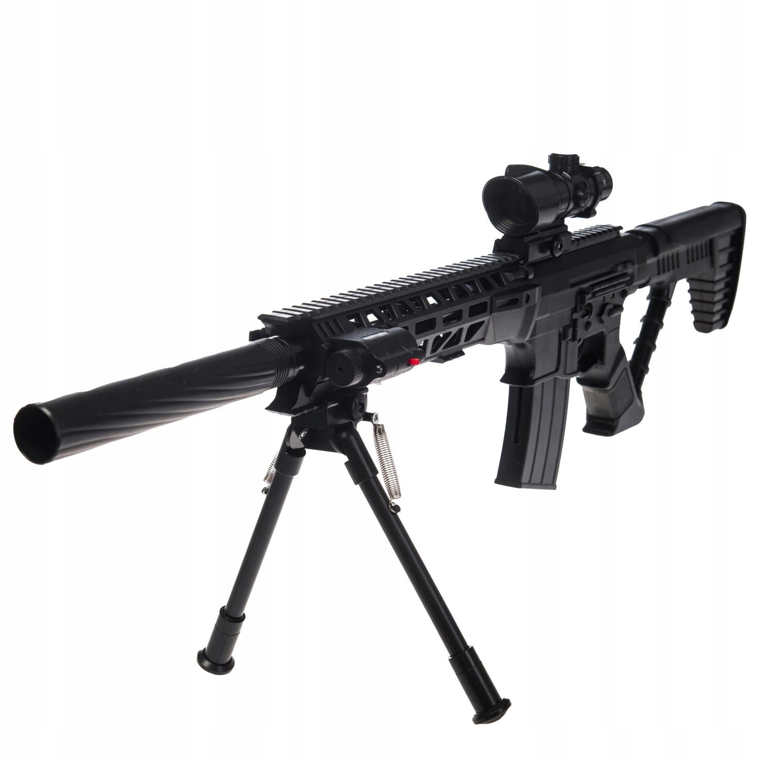 

Wielki Karabin Maszynowy Na Kulki Luneta Laser