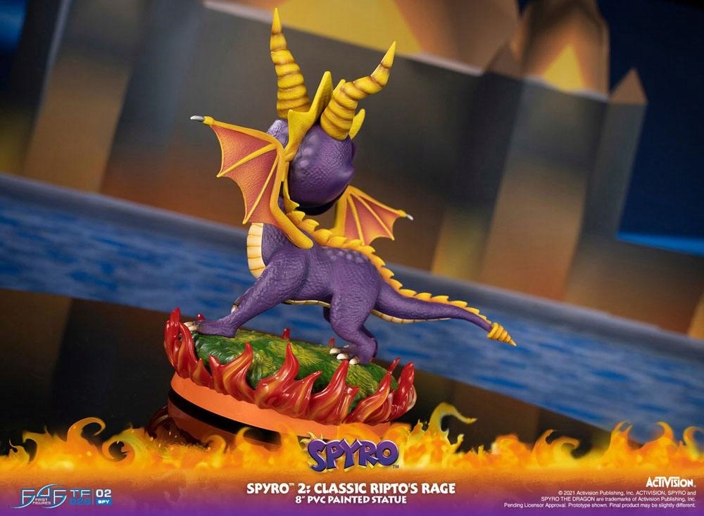 Figurka SPYRO 2 Ripto'S Rage First4Figures NOWA Postać Spyro