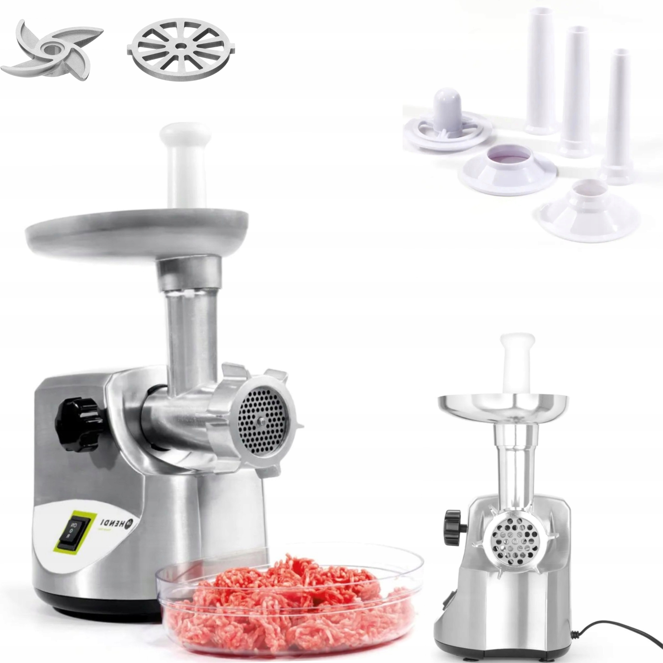 Wilk Elektryczna maszynka do mielenia mięsa 400W max