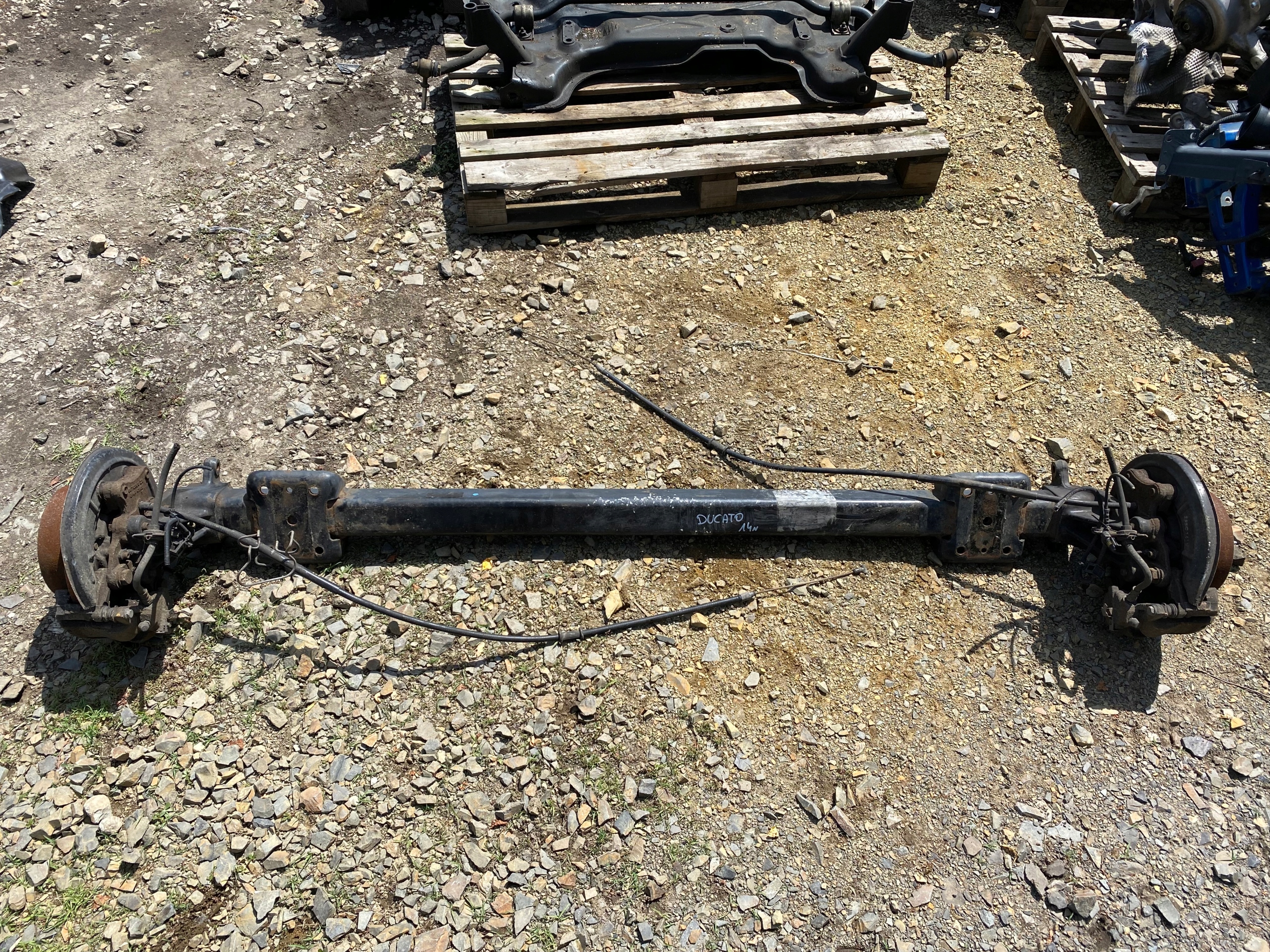 DUCATO III LIFT BOXER TYLNA BELKA ZAWIESZENIA