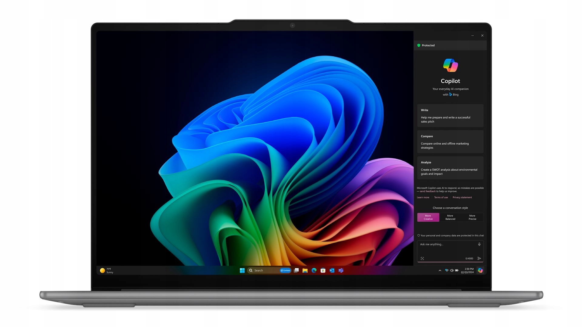 Lenovo Yoga Slim 7i Aura Edition 83HM002PPB Ultra7 258V Touch 32GB 1000SSD