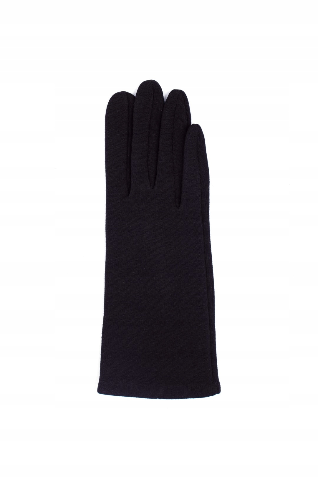 

Klasyczne rękawiczki damskie bawełniane czarne