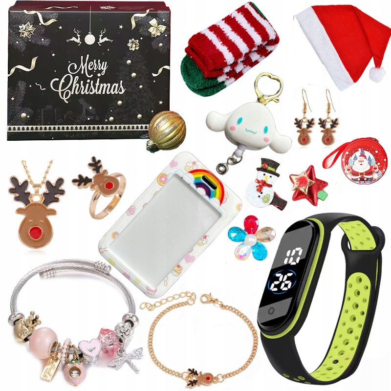 KALENDARZ ADWENTOWY DLA DZIEWCZYNKI NASTOLATKI Marka bez marki