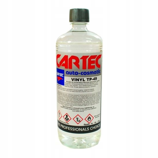 

Cartec Vinyl TP-49 Czernidło do Plastiku i Gumy 1L