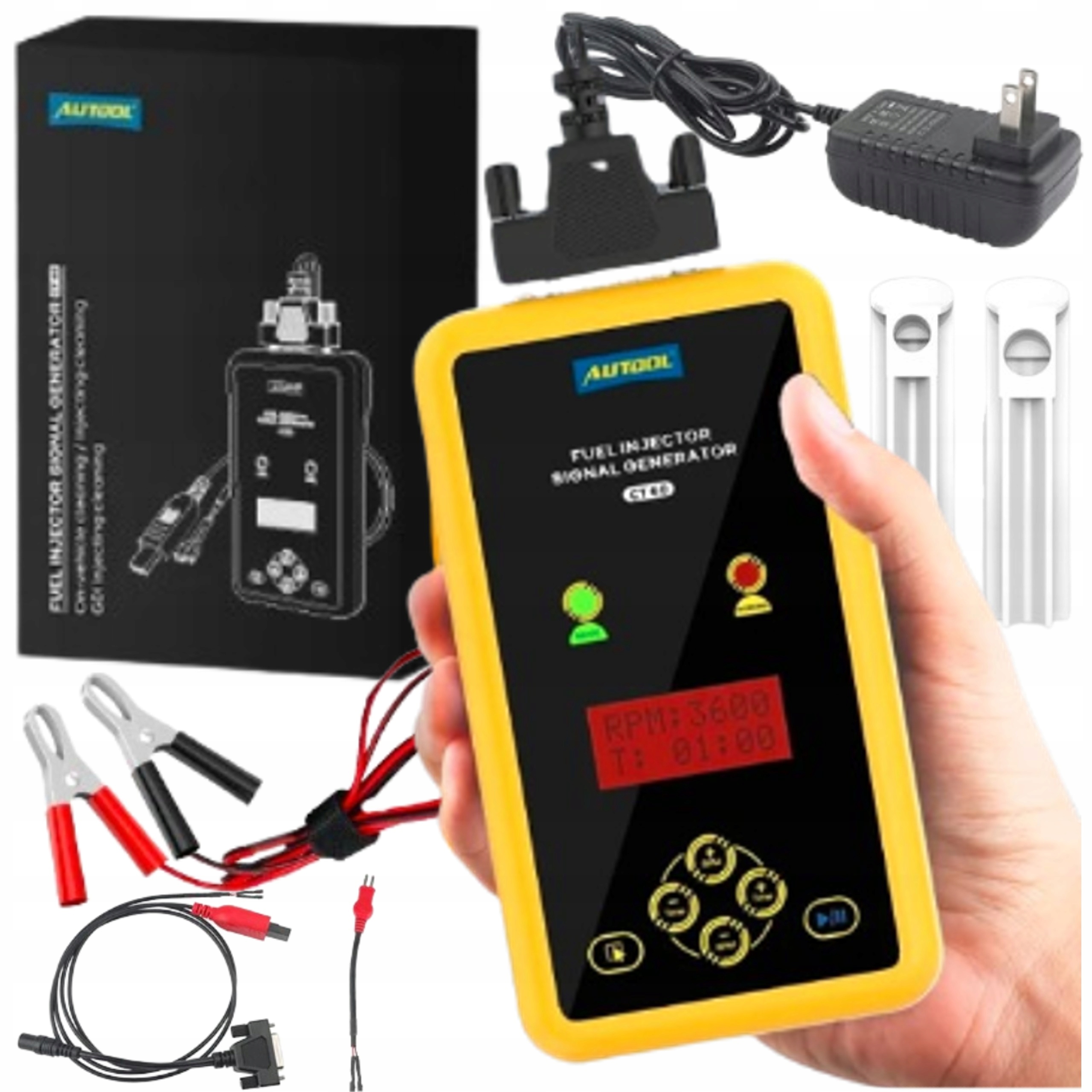 Tester vstřikovačů Zkoušečka pro oplachování dieselového čištění Benzín Palivo