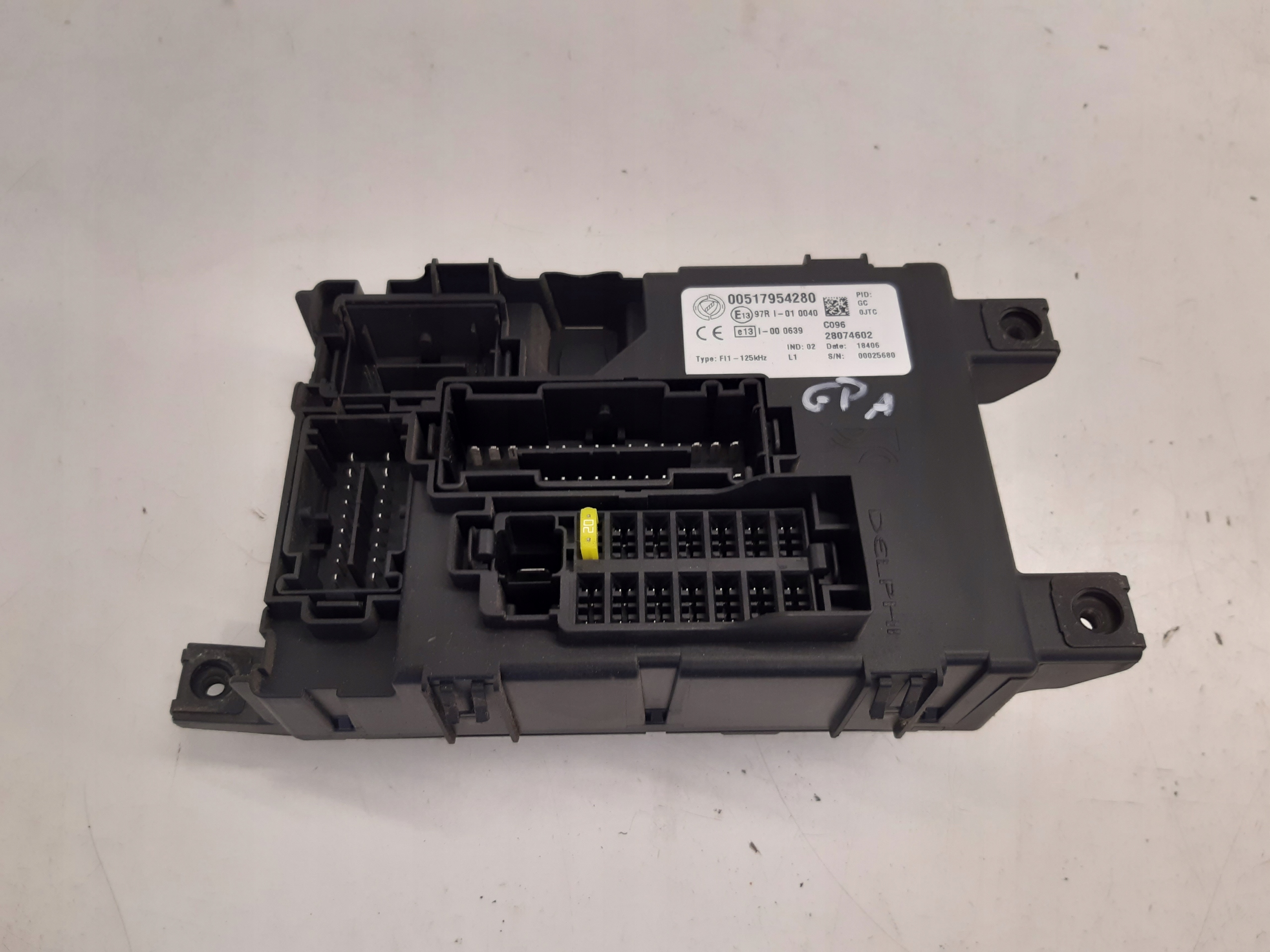 modulo BSI 00517954280 Fiat Grande Punto