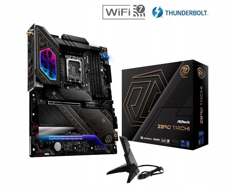 ASRock Mb Sc LGA1851 Z890 Taichi, Intel Z890, 4xDDR5, 1xHDMI, …