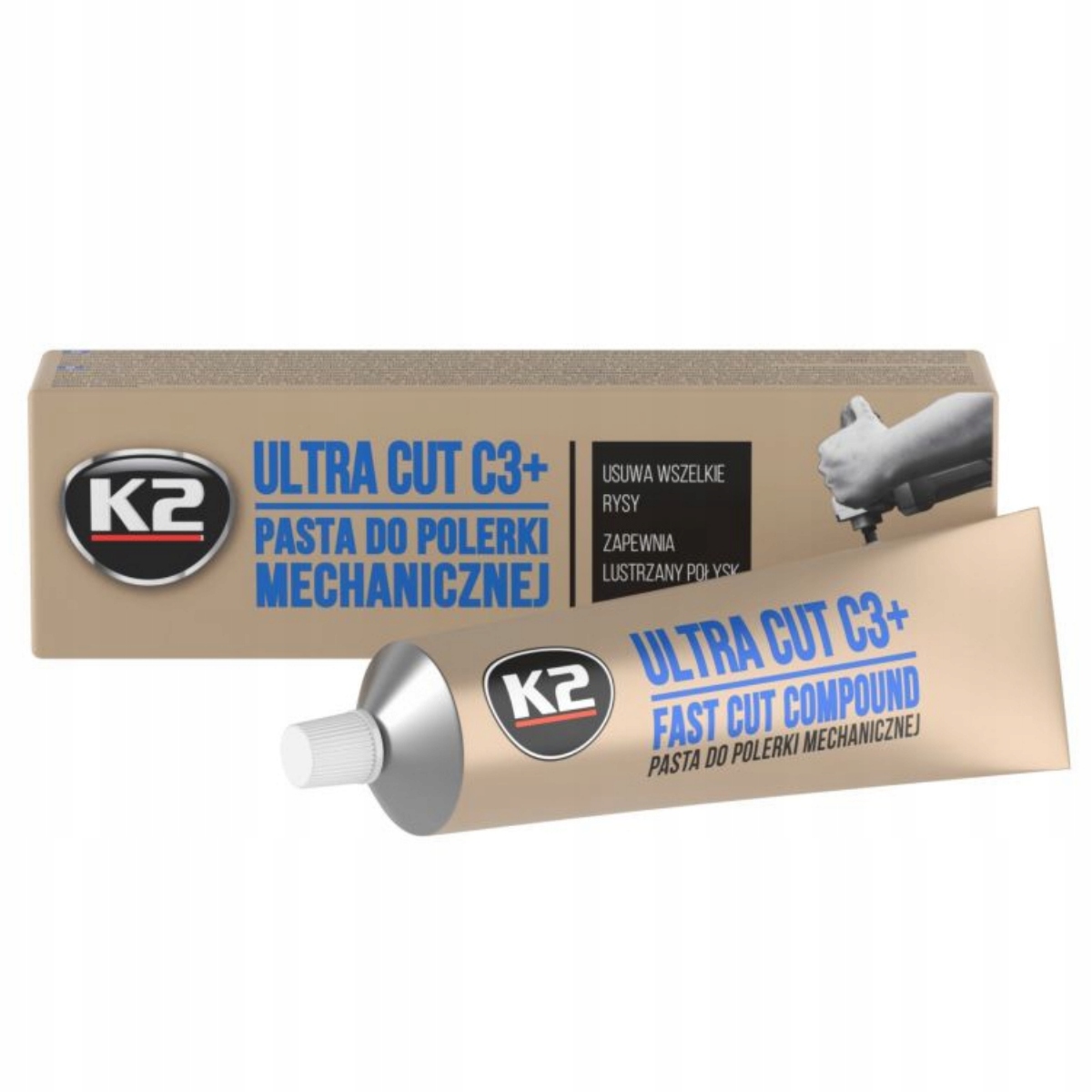 

K2 Ultra Cut C3+ Pasta Polerska Duże Rysy 100g