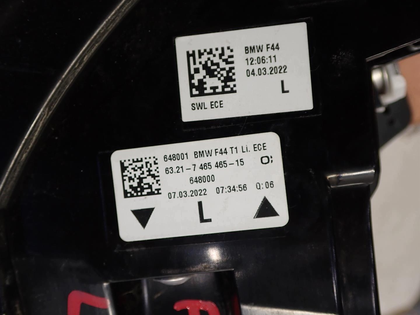 light rear part rear left BMW 2 F44 GRAN COUPE 2019- 7465465