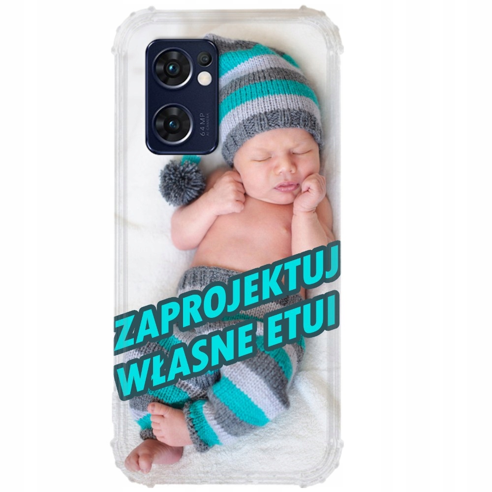 

Etui Antishock Kreator do Oppo Reno 7 5G FotoKolaż
