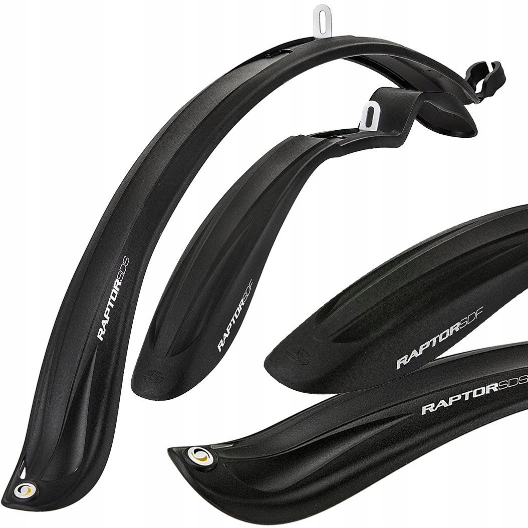 BŁOTNIKI ROWEROWE SIMPLA RAPTOR SDS 26-28 CZARNE