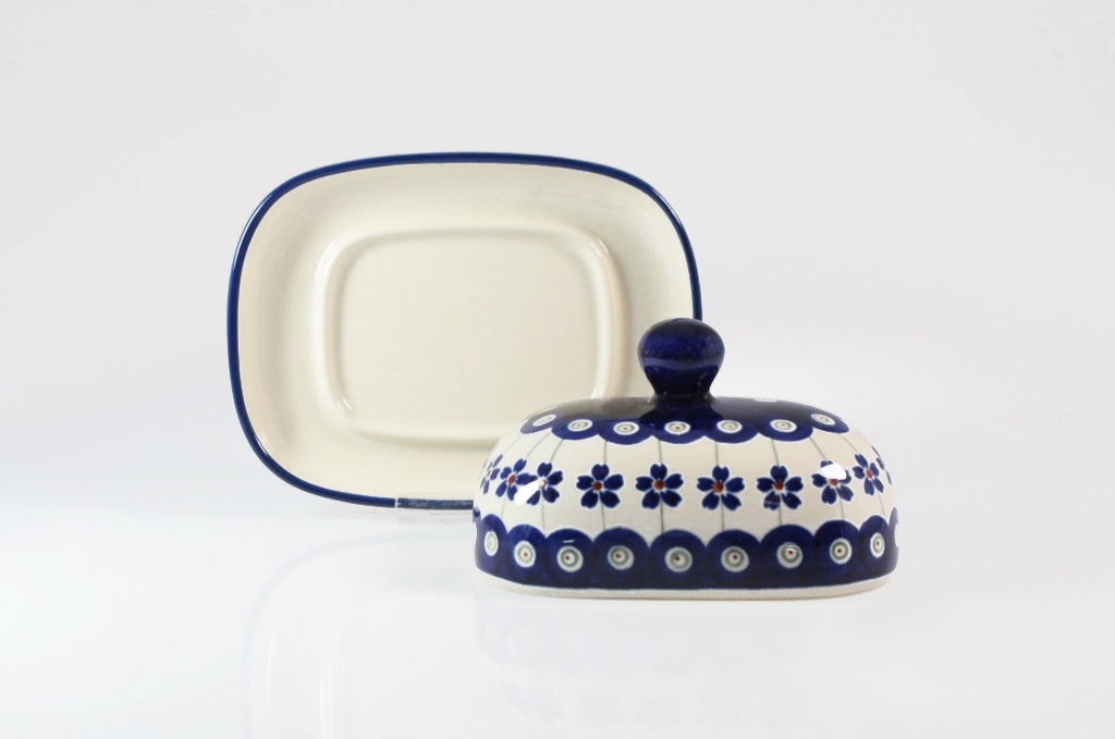 Máslenka malá 16 x 12 cm 166A-GU1393 Bolesławiec