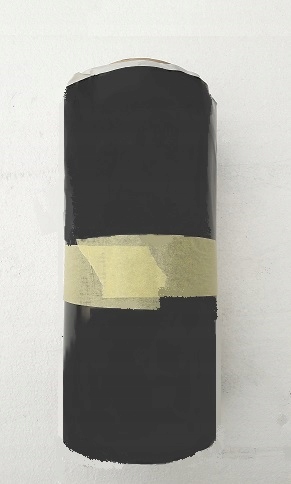 WABIS-TAŚMA KOMINOWA OŁÓW GŁADKA 300MM ANTRACYT