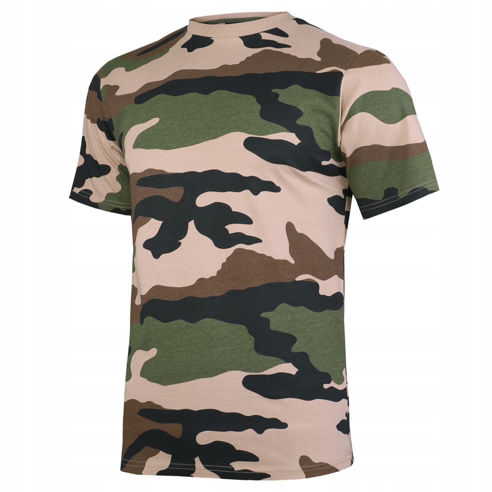

Koszulka T-shirt Bawełna Moro Kamuflaż Cce - M