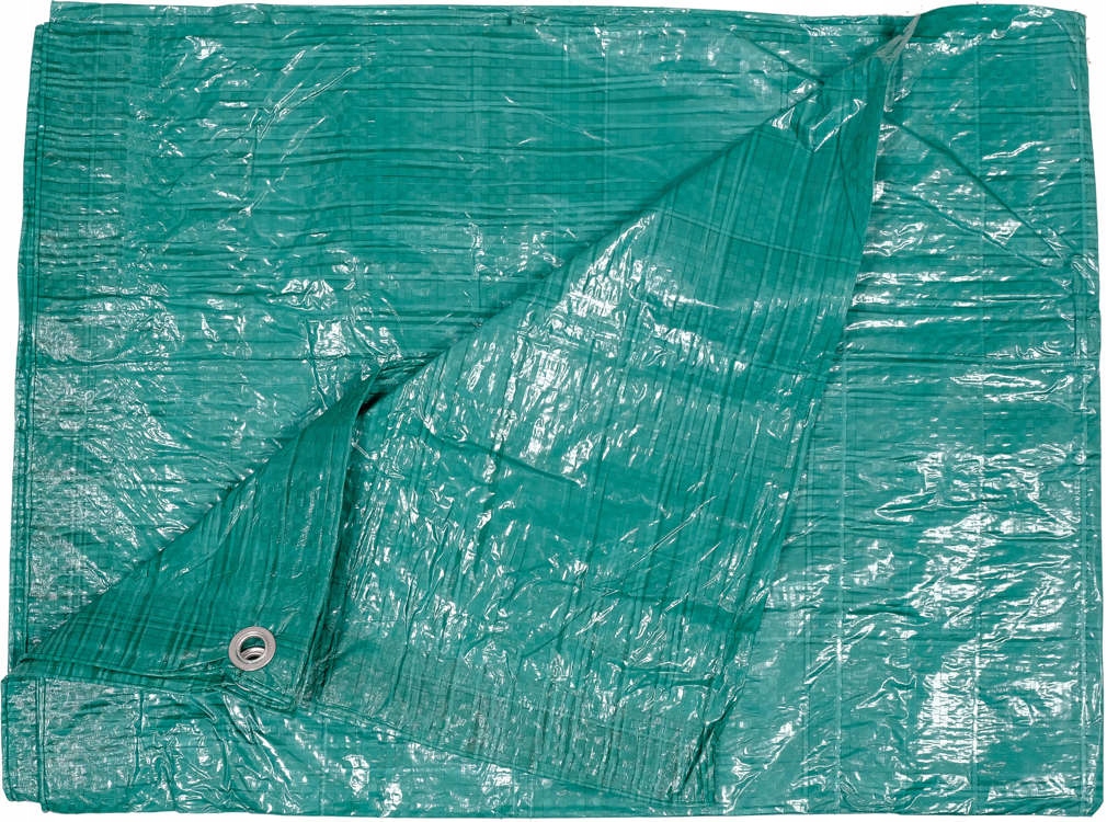 

Plandeka 4x5M Wodoodporna Zielona Okute Otwory