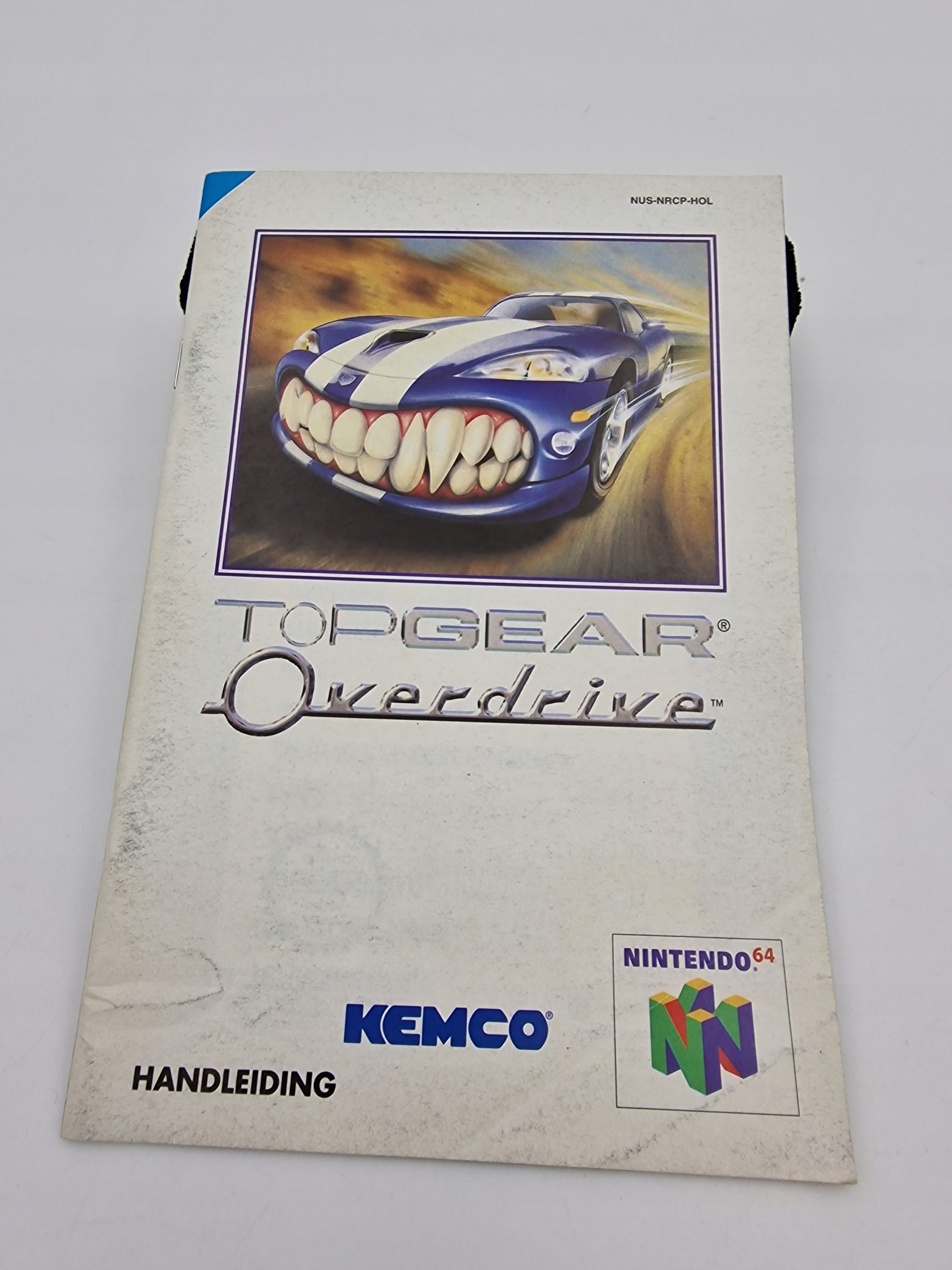 NINTENDO 64 TOP GEAR OVERDRIVE Wersja językowa Angielska