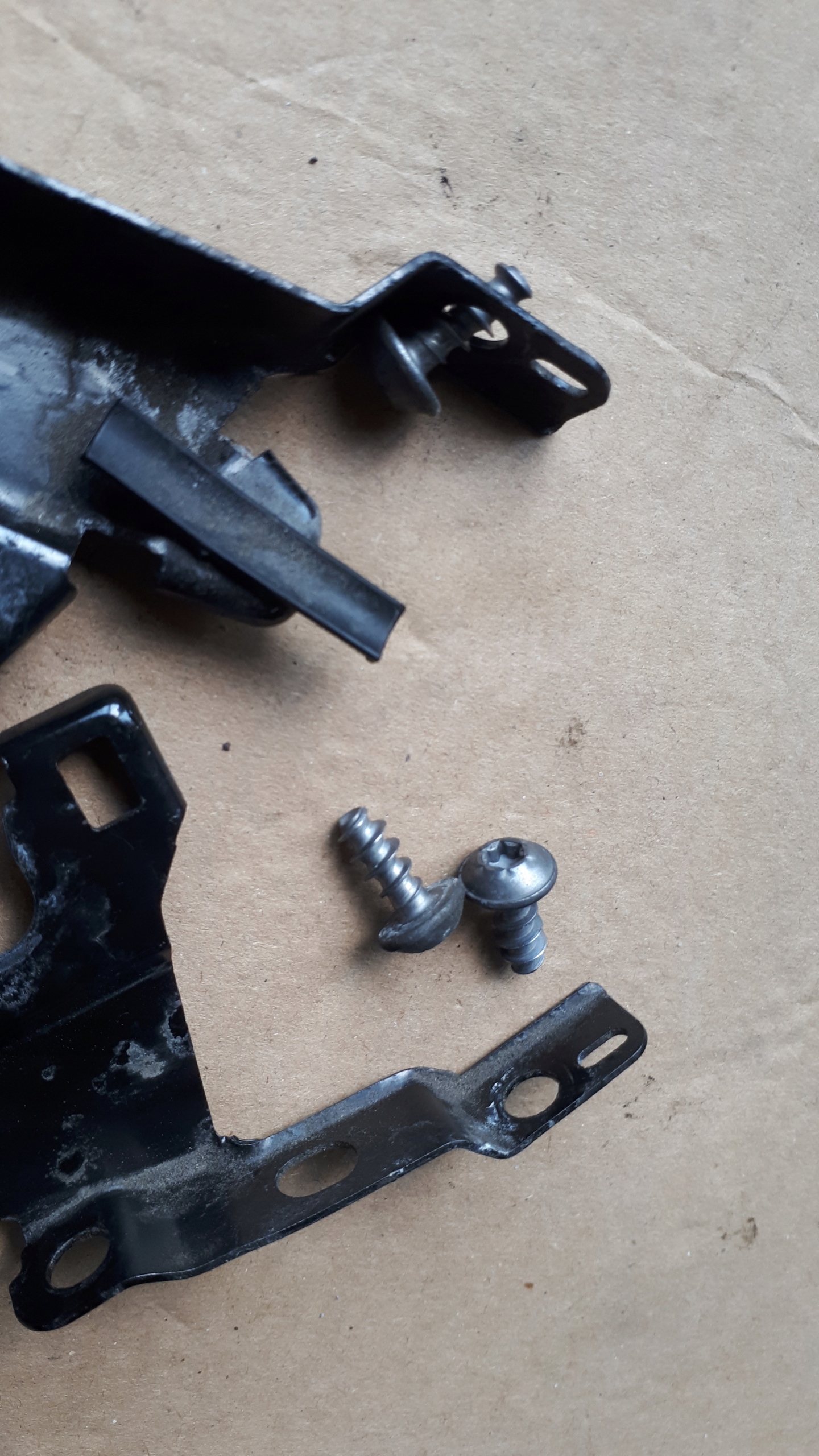 A4 B8 LIFT bracket holder lights supports left right