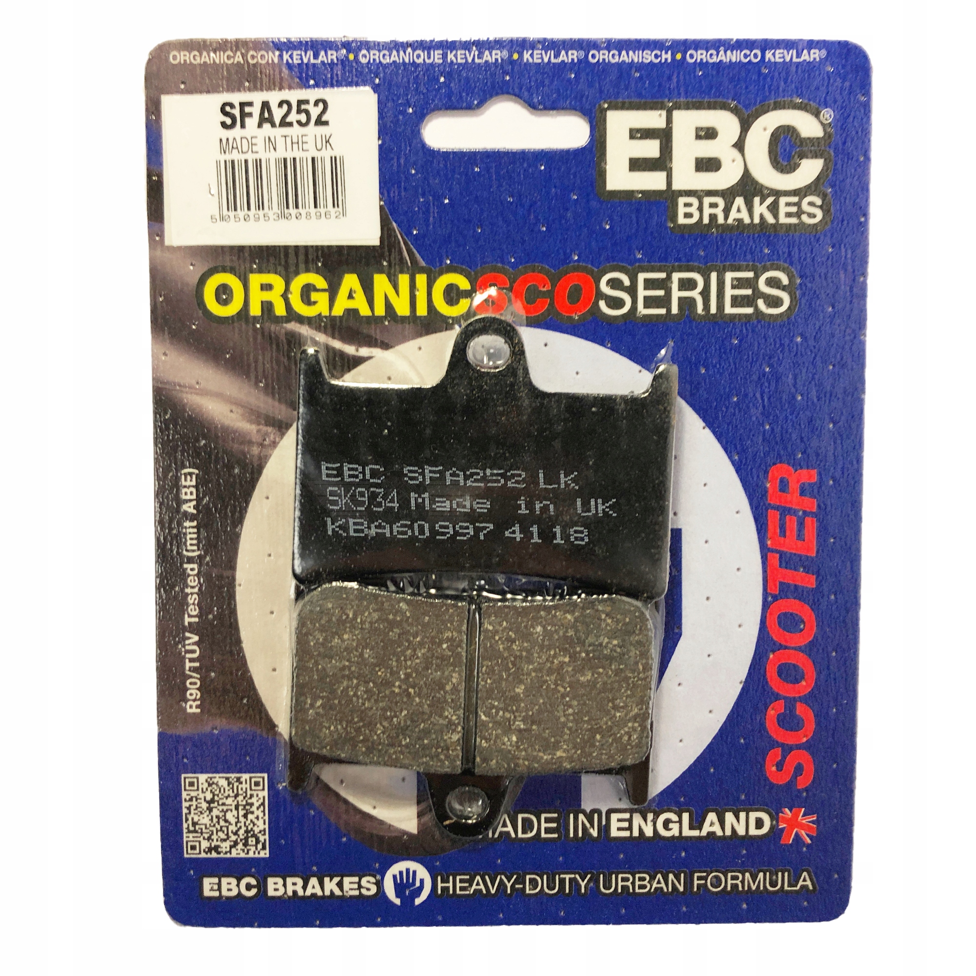 

Klocki Hamulcowe Ebc Yamaha Xp 500 Przód