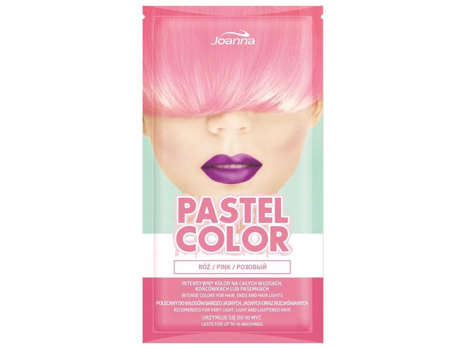 

Joanna Pastel Color szampon koloryzujący Róż