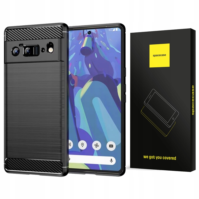 

Etui Pancerne Obudowa Carbon Do Google Pixel 6A
