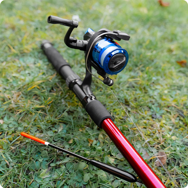 ZESTAW WĘDKARSKI WĘDKA + KOŁOWROTEK SAHIDO BASIC SET DLA POCZĄTKUJĄCYCH Model BASIC SET