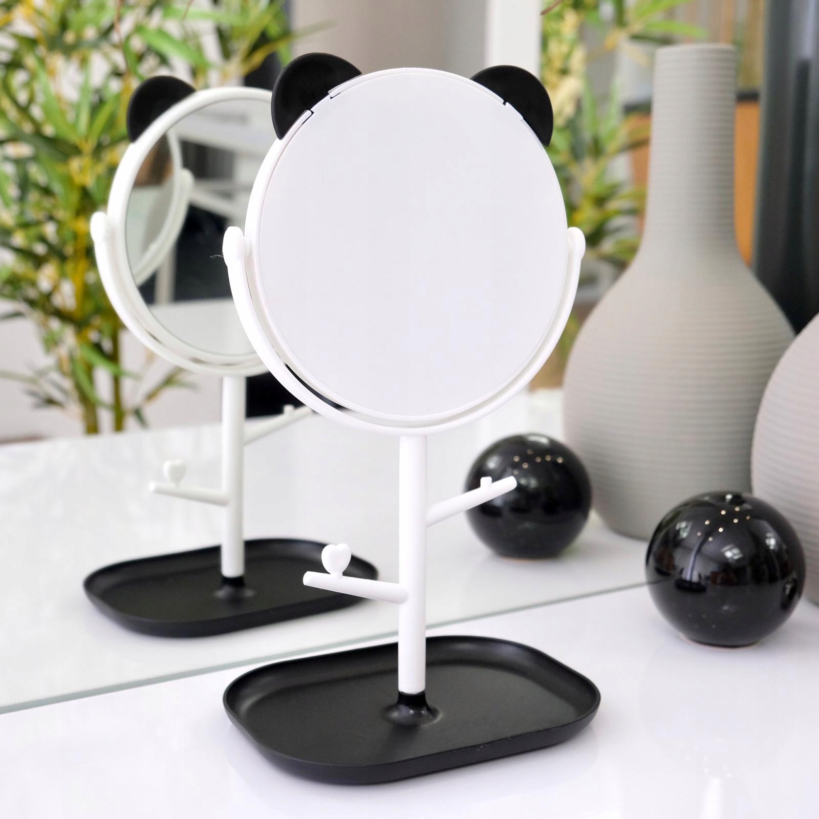 LUSTERKO KOSMETYCZNE STOJĄCE DO MAKIJAŻU KOTEK Rodzaj stojące