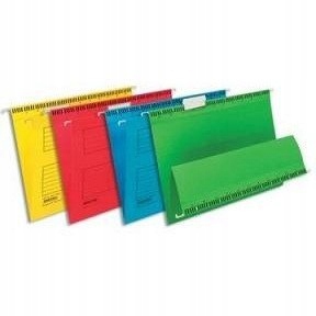 TECZKA ZAWIESZANA BANTEX A4, NIEBIESKI