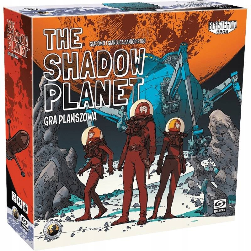 The Shadow Planet The Board Game Edycja Polska gra planszowa