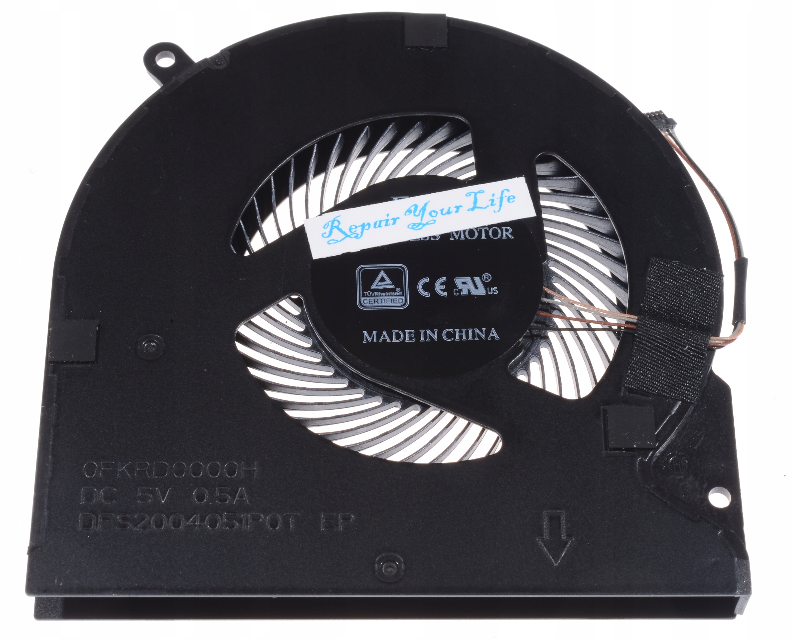 ventilátor 0FKRD0000H DFS2004051P0T Razer Blade 15 RZ09-0238 GTX1070