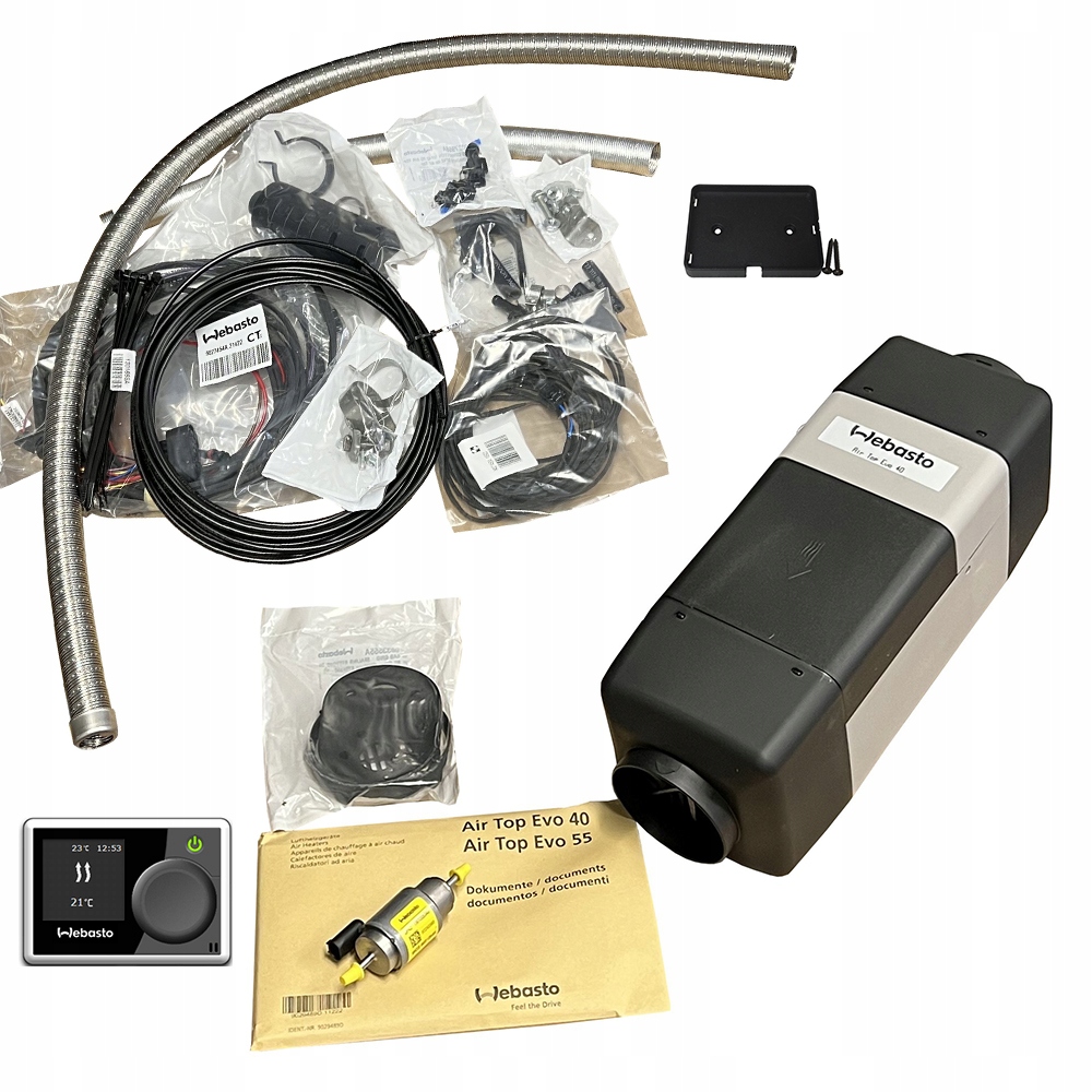 OGRZEWANIE WEBASTO AIR TOP EVO 40 12V - Zestaw