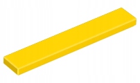 

Lego 6636 Tile 1x6 Żółty 6388488 663624 1szt Nowa