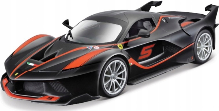 Ferrari Fxx K black velký model 1:18 Bburago 16010