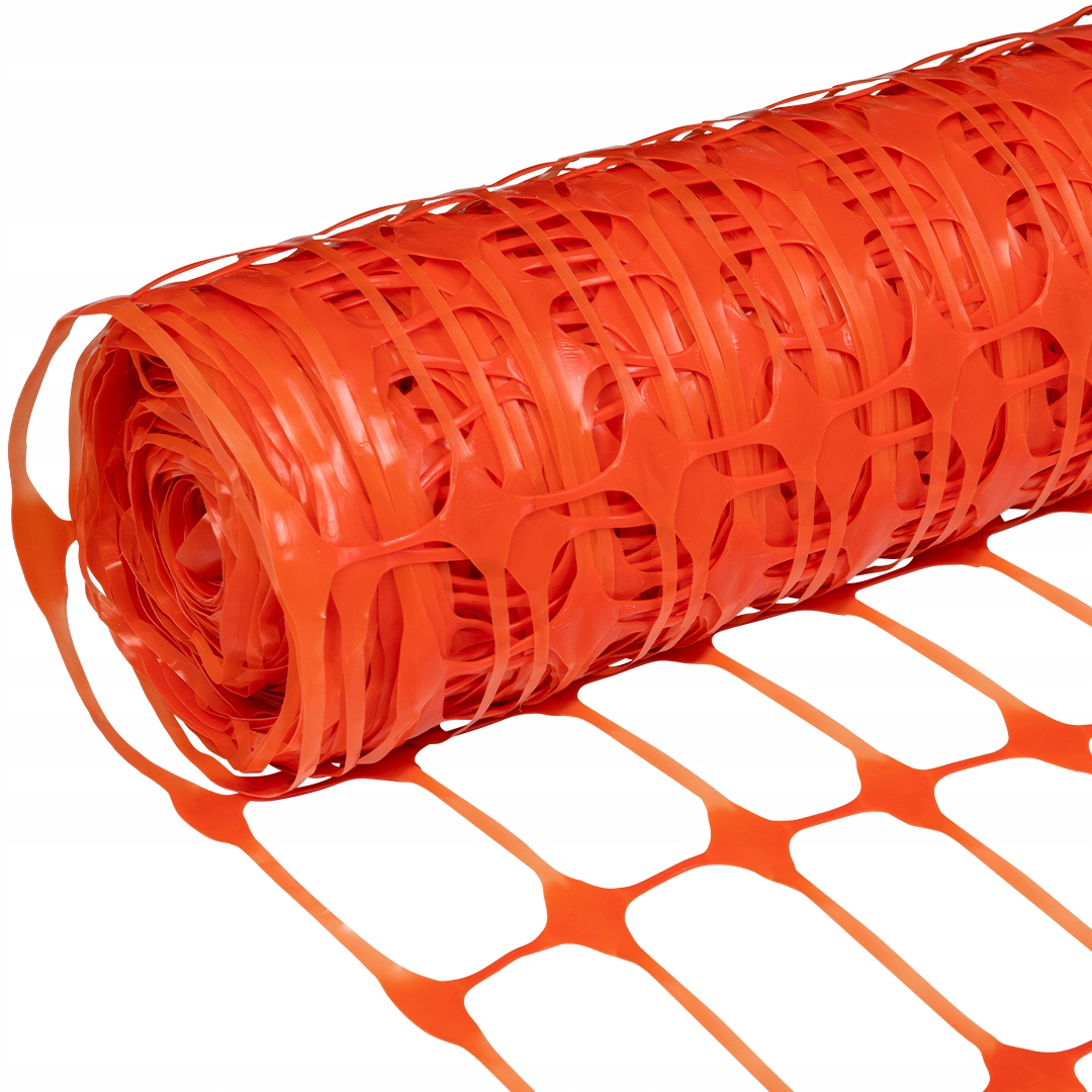 Bezpečnostní síť, Stavební pletivo 100 cm x 50 m oranžová varovná zábranová